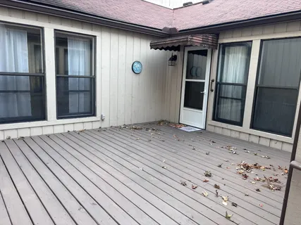 a view of yard with green space