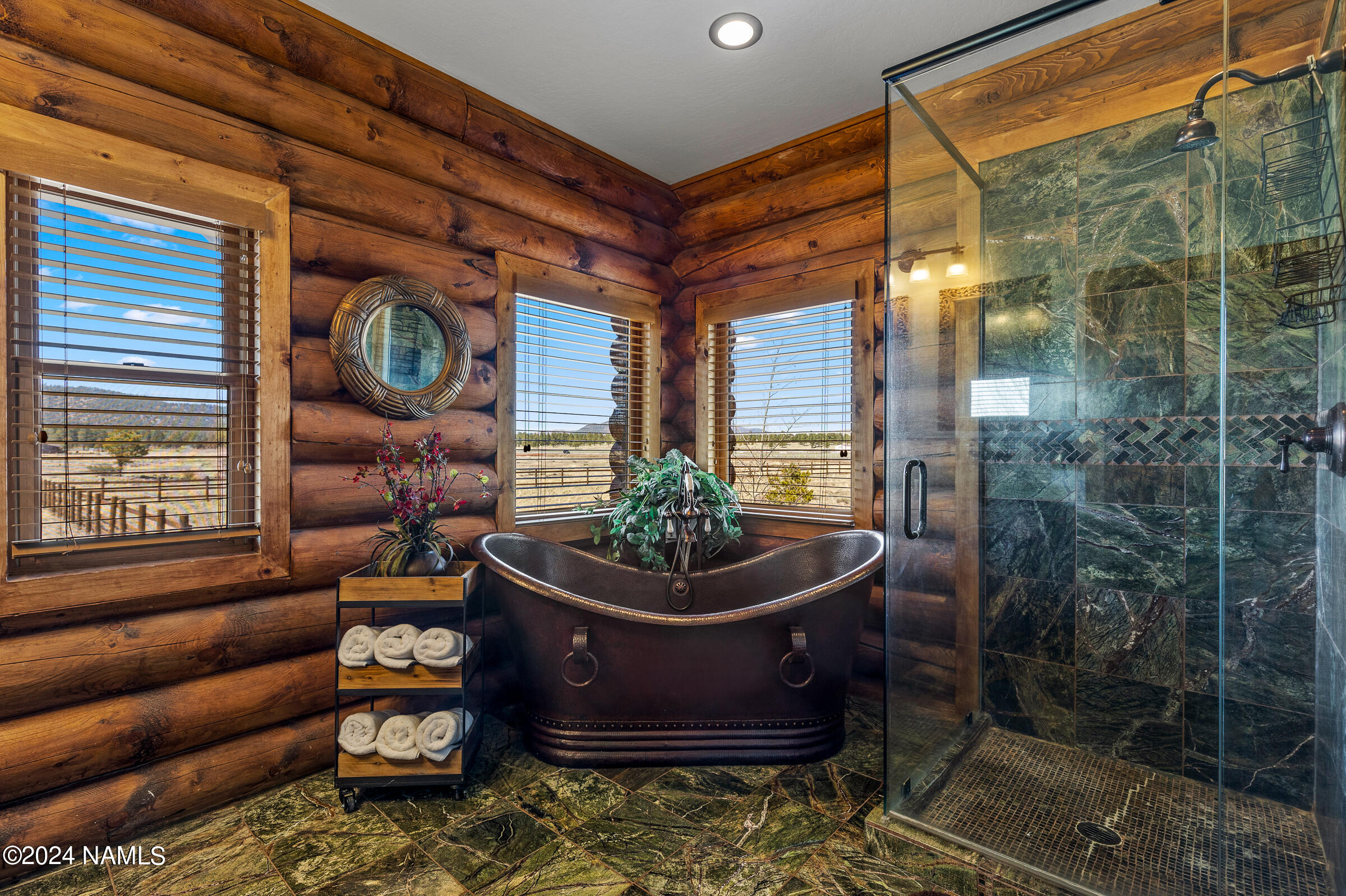 3130 North Spring Valley Road Parks, AZ 86018 - Photo 25 of 48 a living room with furniture and a large window