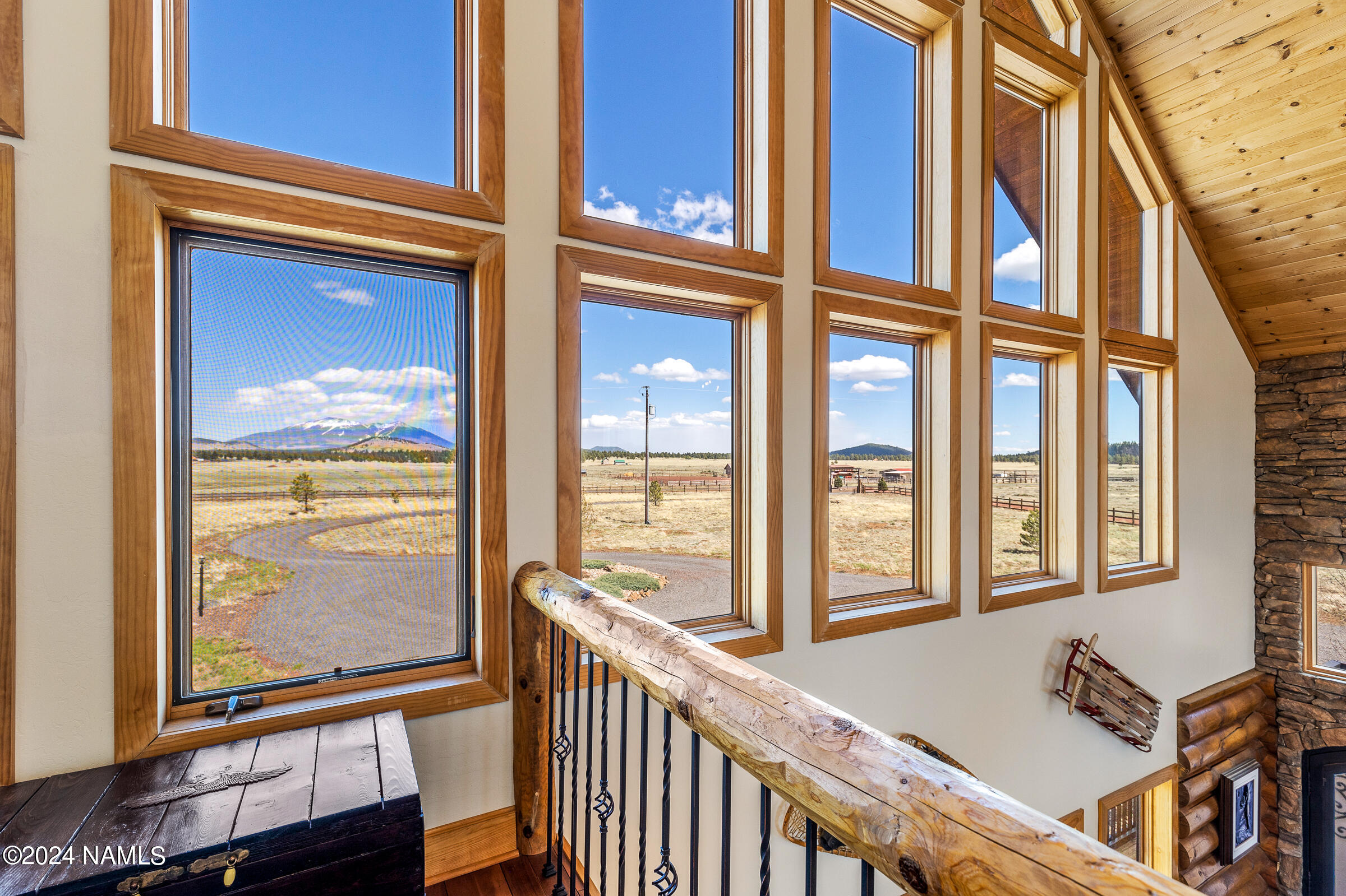 3130 North Spring Valley Road Parks, AZ 86018 - Photo 29 of 48 a view of a building from a glass door