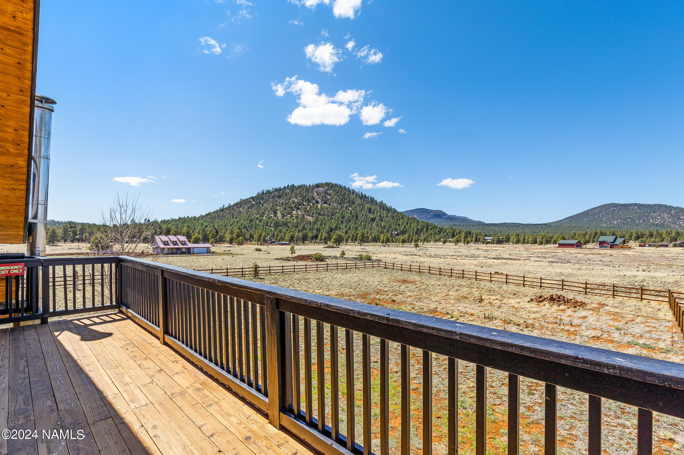 3130 North Spring Valley Road Parks, AZ 86018 - Photo 42 of 48 a view of balcony with furniture