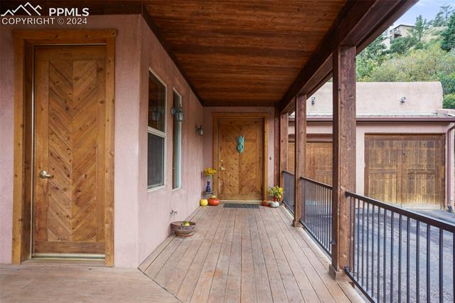 Front Door and Entry to Second Room/Office