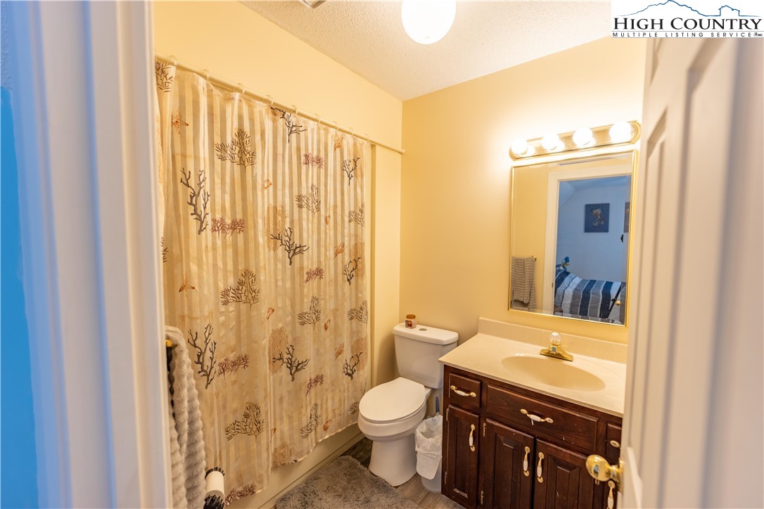 346 Clear View Ridge Crumpler, NC 28617 - Photo 21 of 41 a bathroom with a sink a toilet and shower