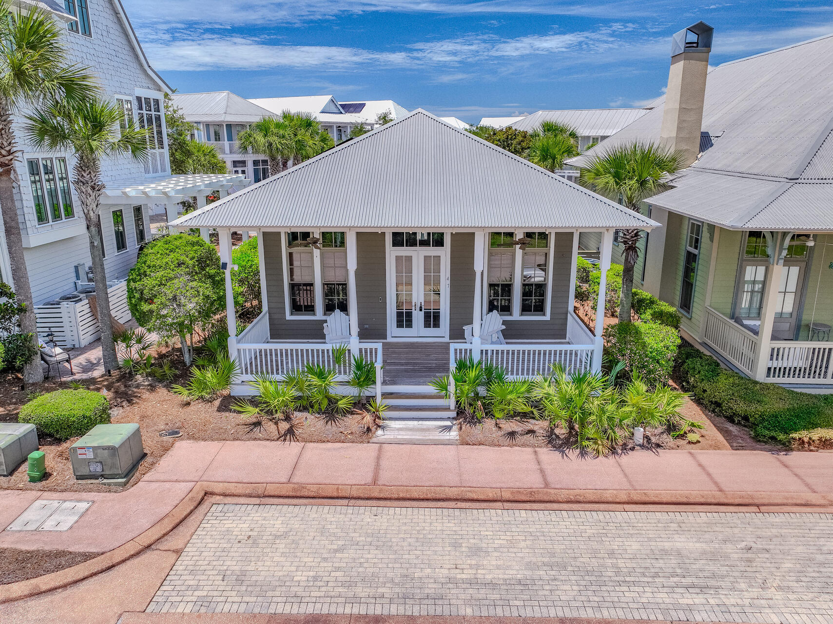 47 Cypress Walk Santa Rosa Beach, FL 32459 - Photo 2 of 46 a front view of a house with garden