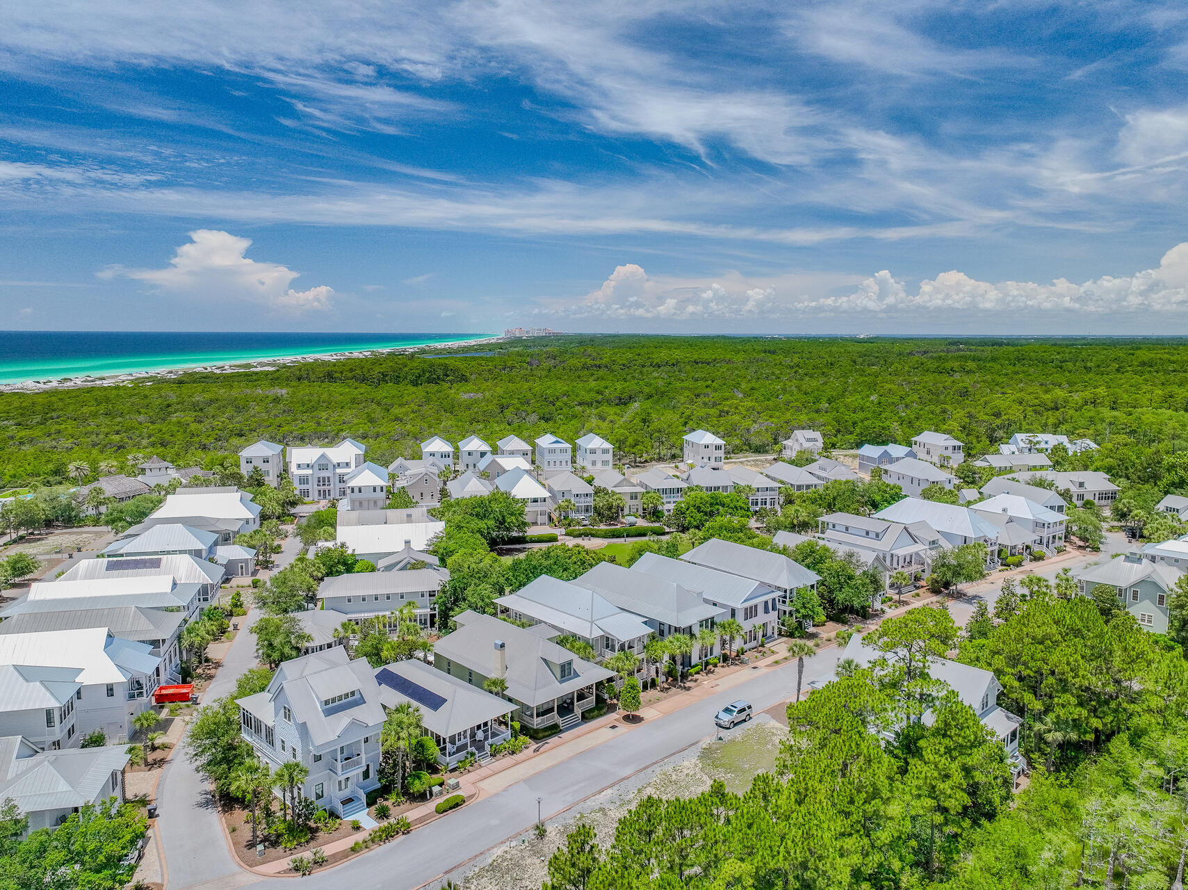 47 Cypress Walk Santa Rosa Beach, FL 32459 - Photo 37 of 46 an aerial view of residential houses with outdoor space