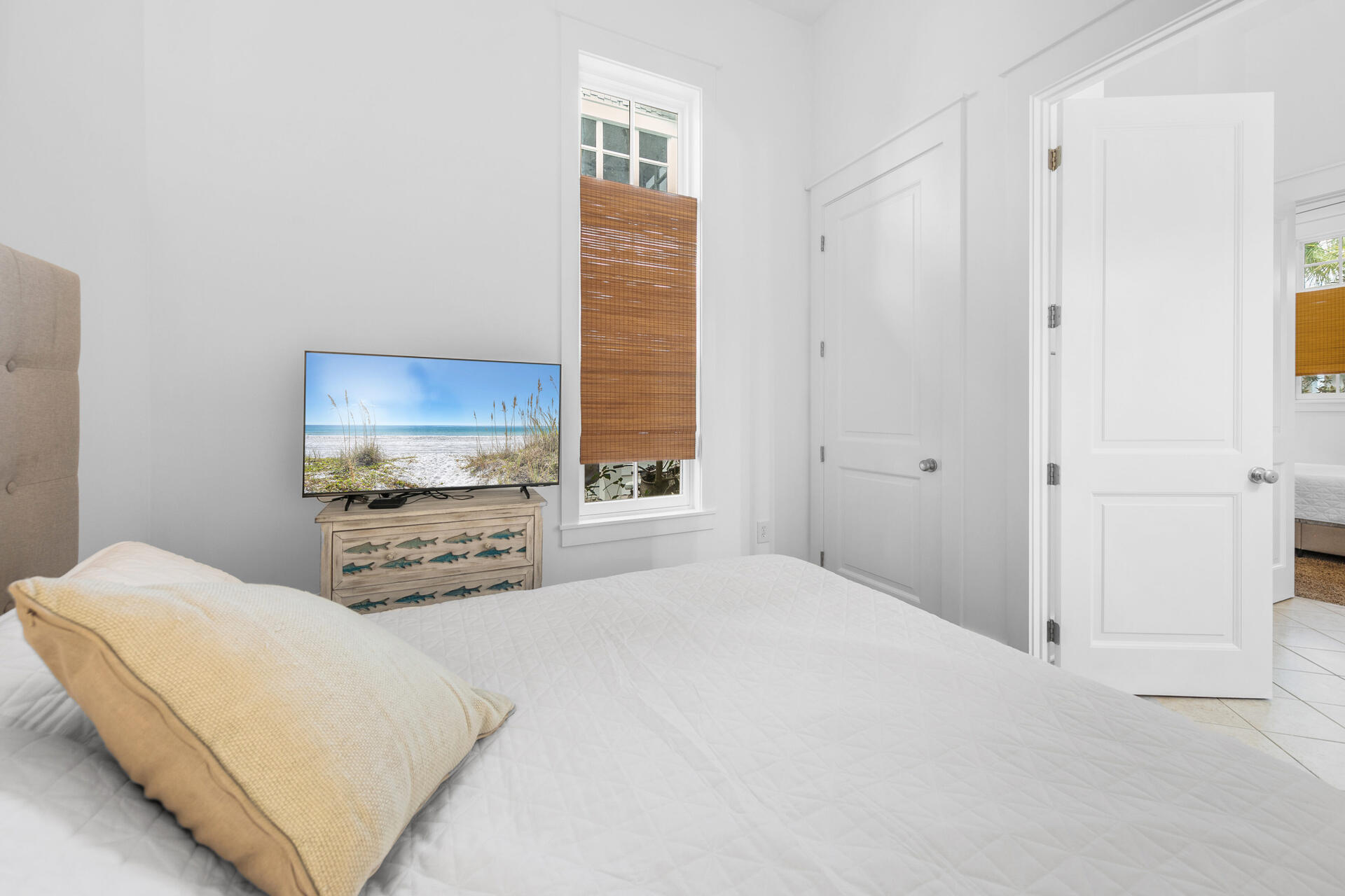47 Cypress Walk Santa Rosa Beach, FL 32459 - Photo 10 of 46 a living room with furniture and a flat screen tv