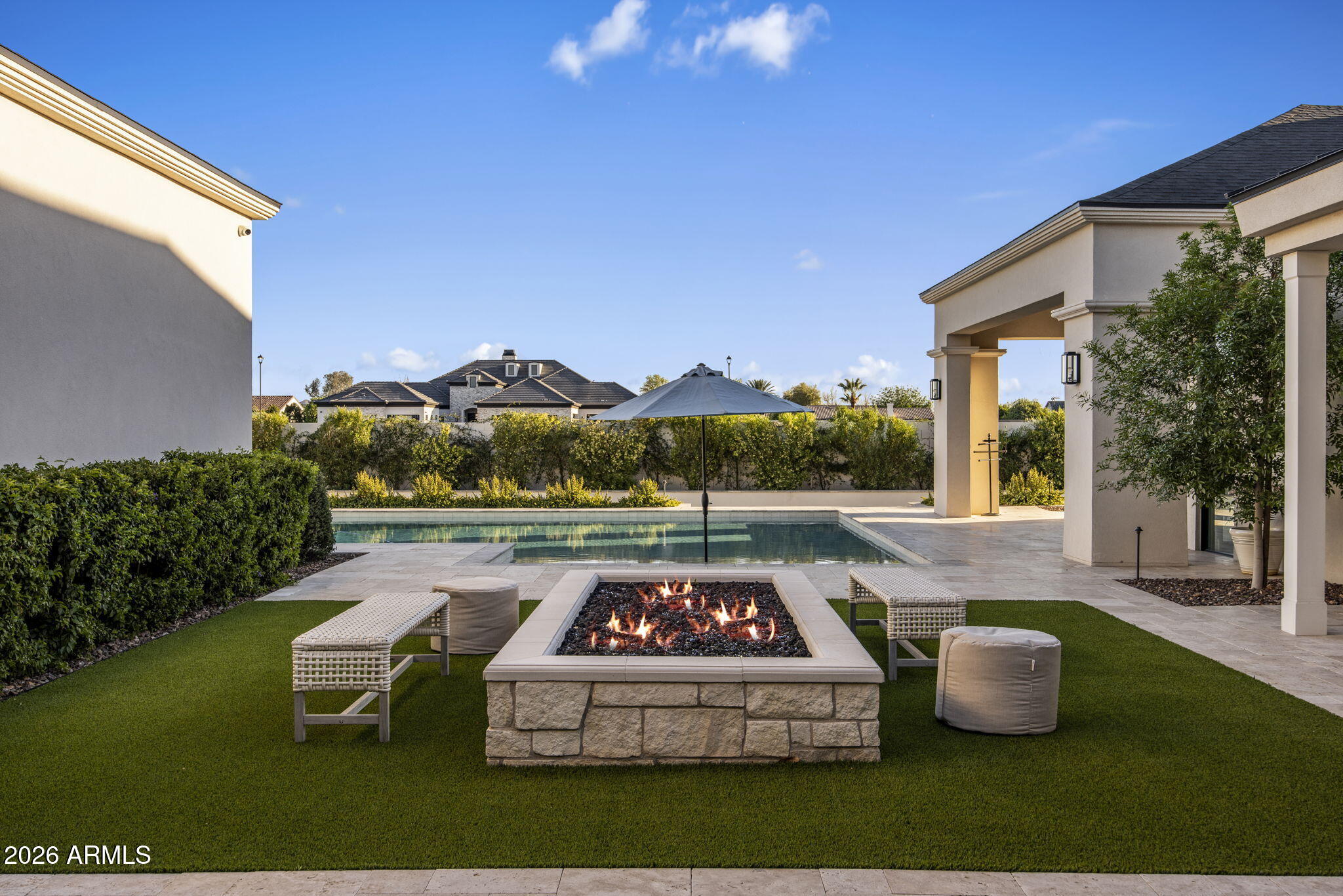 2677 East Maplewood Street Gilbert, AZ 85297 - Photo 16 of 20 Outdoor Firepit