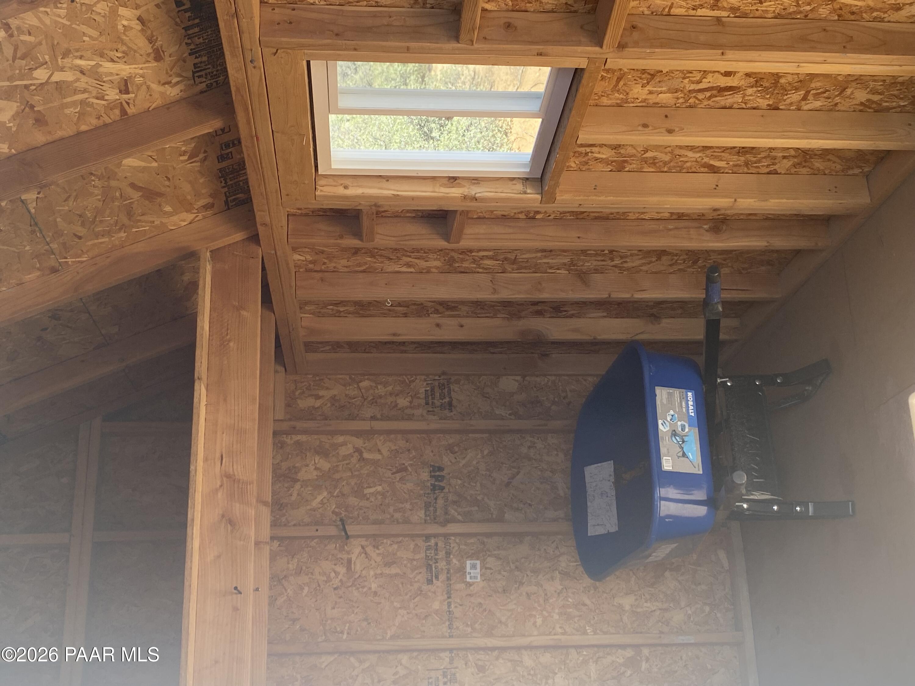 1675 Ark Landing, Unit 8 Dewey, AZ 86327 - Photo 28 of 35 Green Shed Interior with Loft