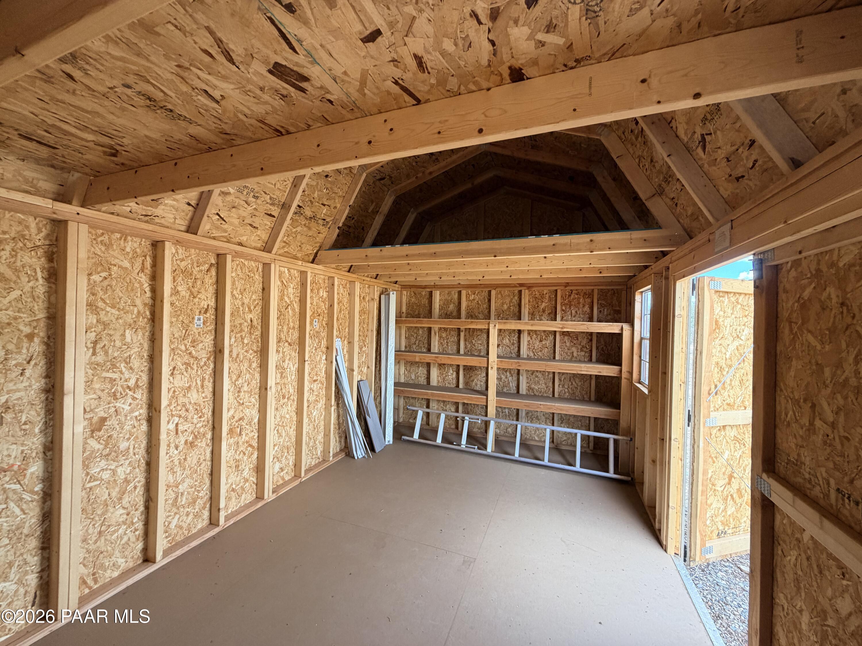 1675 Ark Landing, Unit 8 Dewey, AZ 86327 - Photo 32 of 35 Red Shed Interior Loft