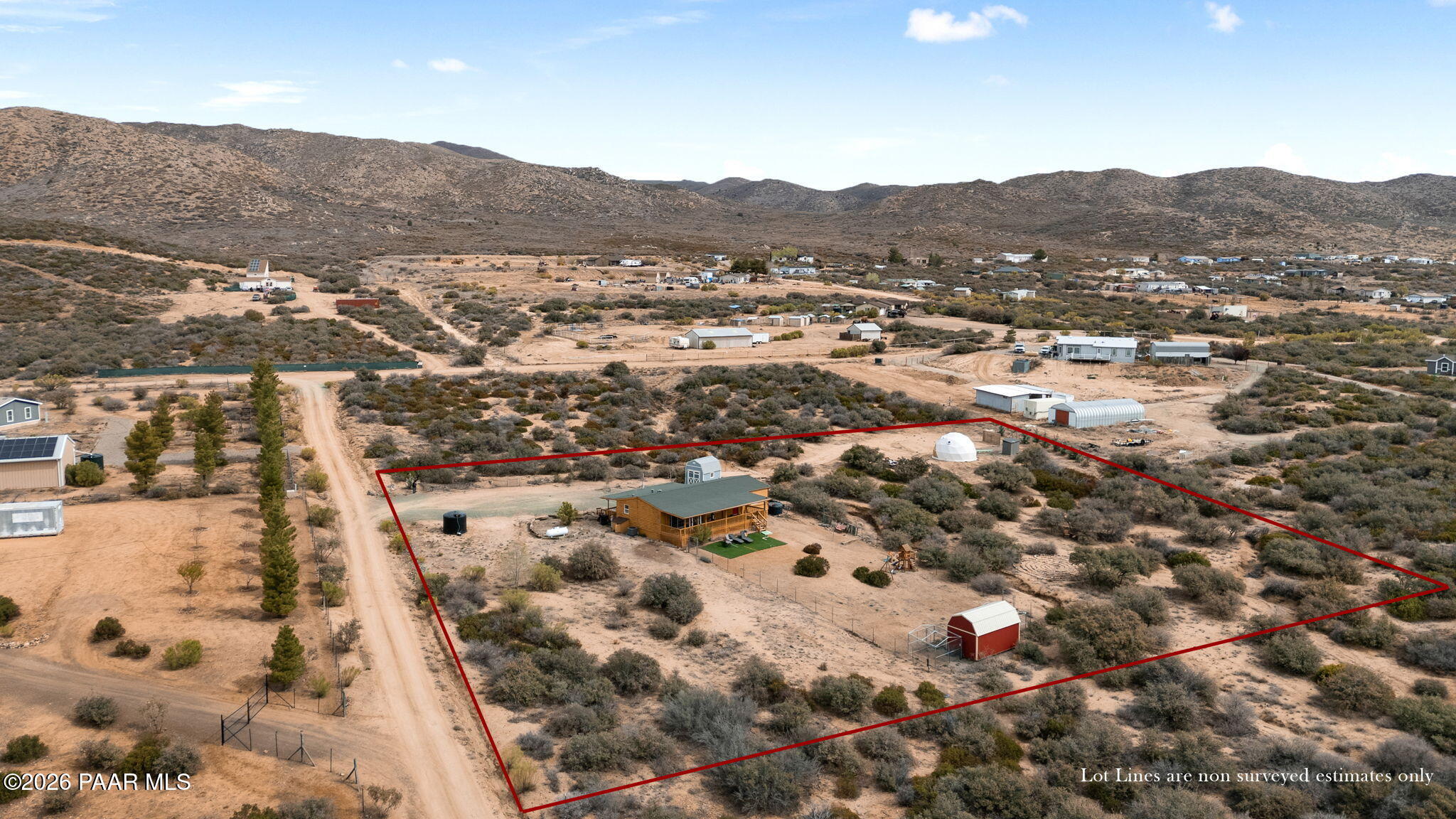 1675 Ark Landing, Unit 8 Dewey, AZ 86327 - Photo 34 of 35 Photo Front Aerial View