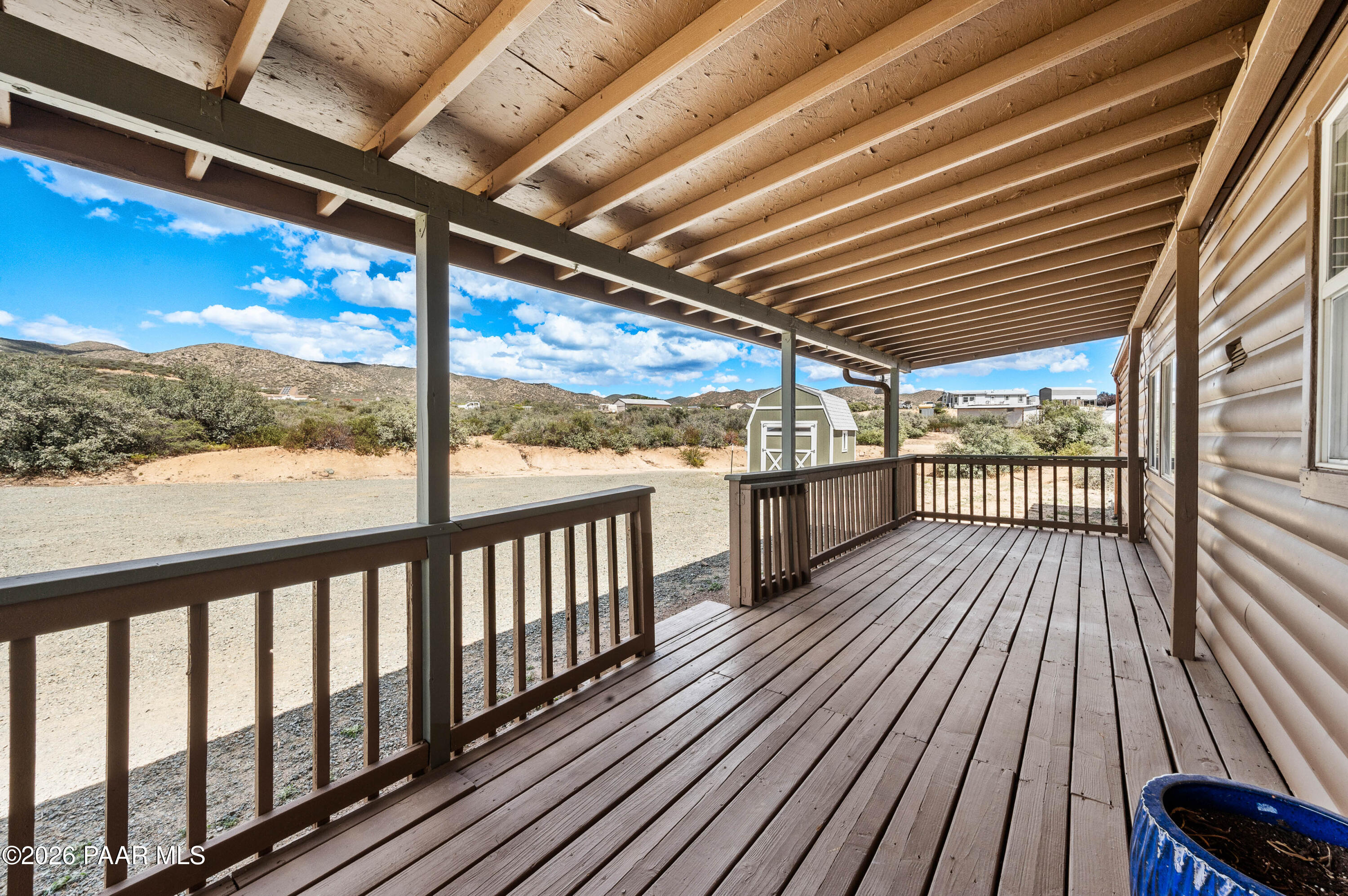 1675 Ark Landing, Unit 8 Dewey, AZ 86327 - Photo 4 of 35 New Back Deck