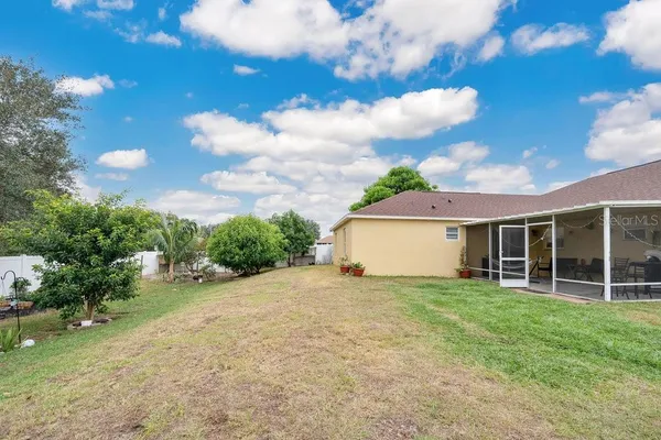 a view of a house with a garden