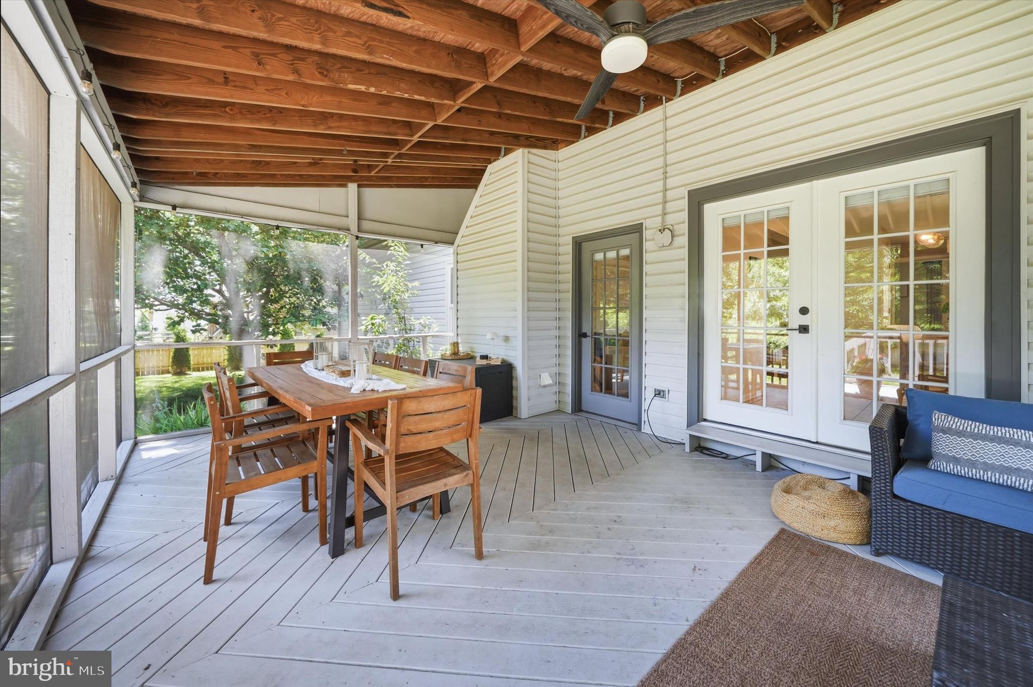 5 Linden Spring Lane Bear, DE 19701 - Photo 15 of 42 Screened Porch with Entry to Family Room & Kitchen