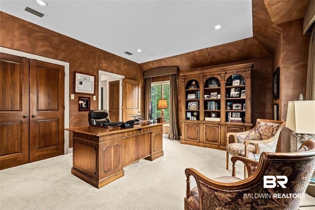 4 Chancery Court Mobile, AL 36608 - Photo 25 of 54 Office area with light colored carpet