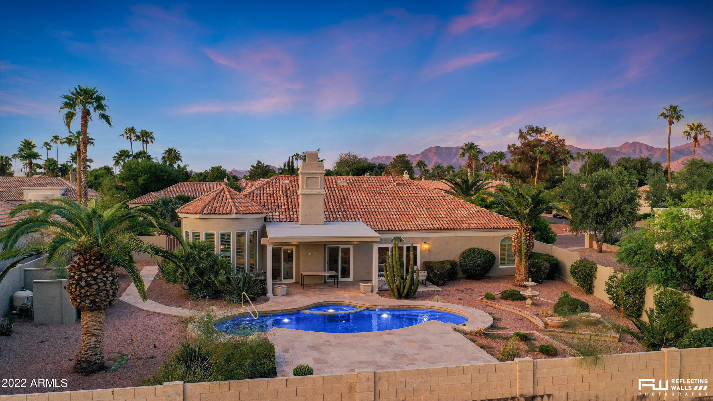 10085 East Doubletree Ranch Road Scottsdale, AZ 85258 - Photo 57 of 62 a front view of a house with swimming pool