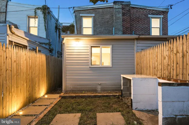 a view of front door of house