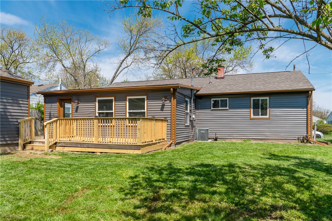 5240 Haverfield Road Dayton, OH 45432 - Photo 49 of 58 Enjoy outdoor living on this charming deck, perfect for entertaining or relaxing.