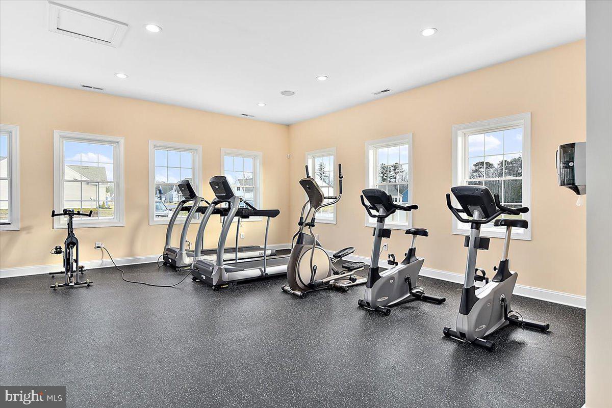 65 Old Forge Drive Ocean View, DE 19970 - Photo 66 of 69 a view of a room with gym equipment