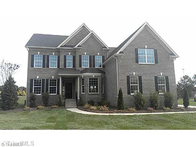 6624 Stonecroft Drive Oak Ridge, NC 27310 - Photo 1 of 16 Exterior Front. Bainbridge II Plan