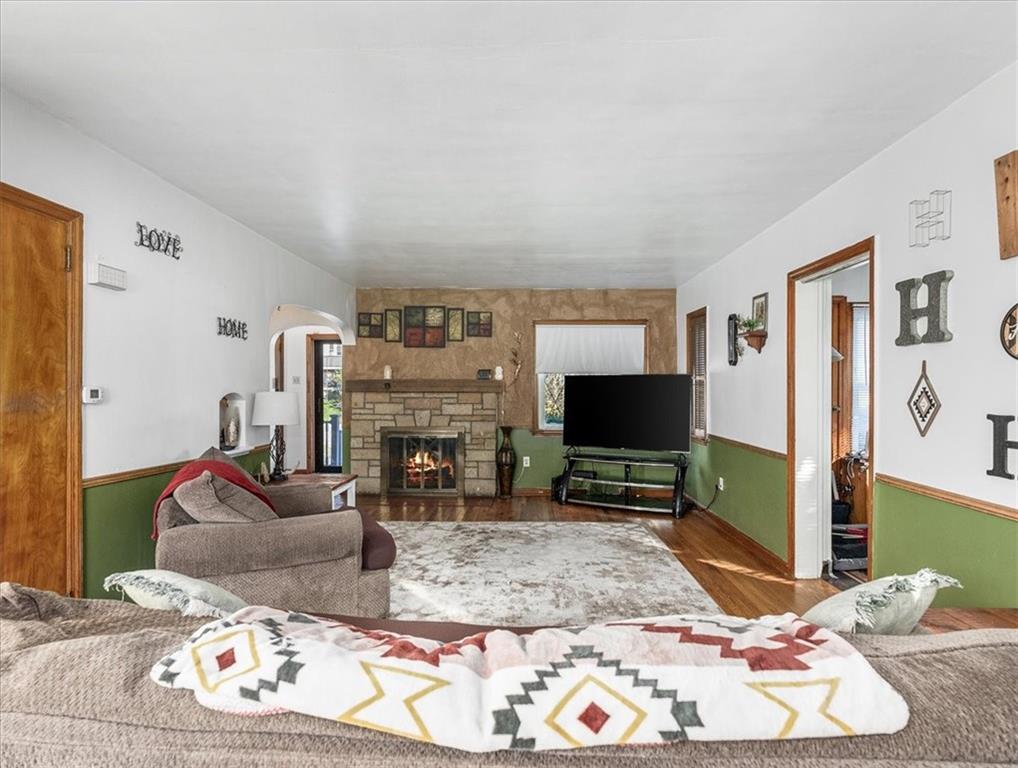 185 Highway 68 Rochester, PA 15074 - Photo 6 of 29 a living room with furniture and a flat screen tv