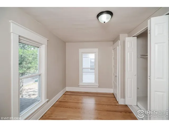 a view interior of a house with wooden floor