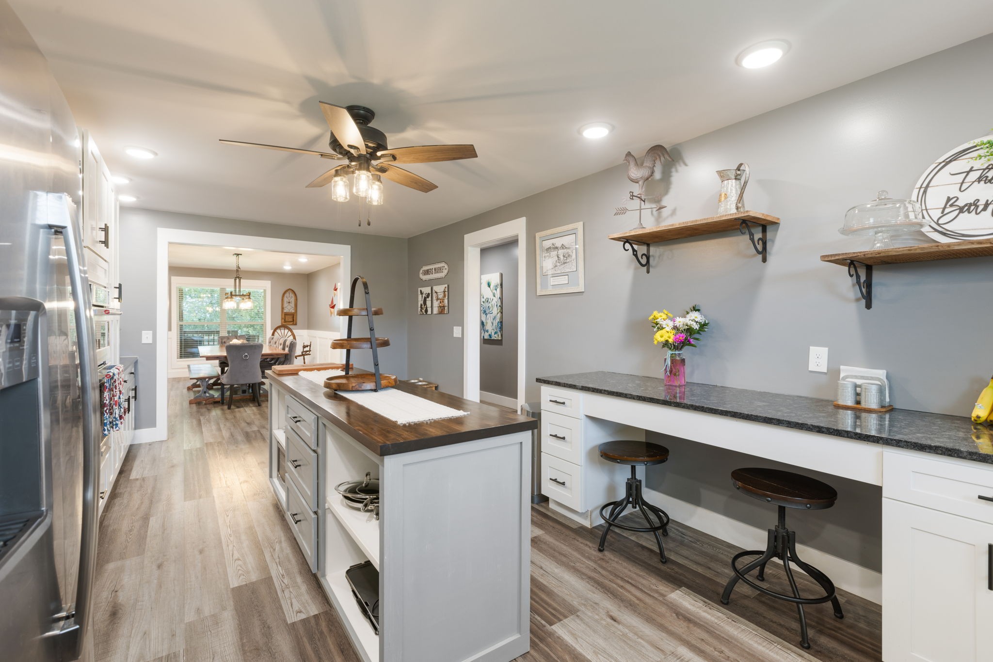 3030 Cherry Corner Road Cornersville, TN 37047 - Photo 12 of 66 a very nice looking kitchen with a table and chairs