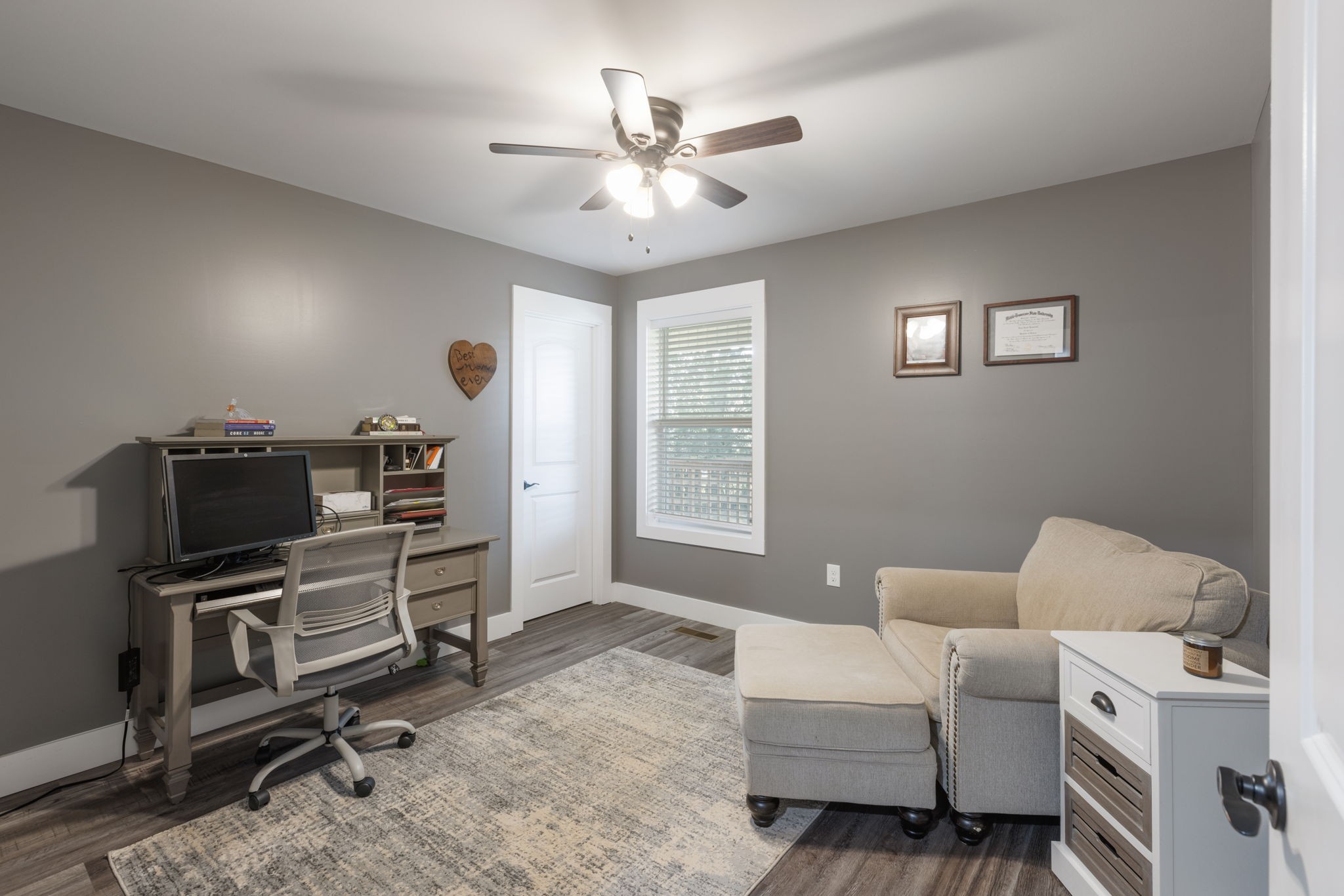 3030 Cherry Corner Road Cornersville, TN 37047 - Photo 41 of 66 a living room with furniture and a flat screen tv
