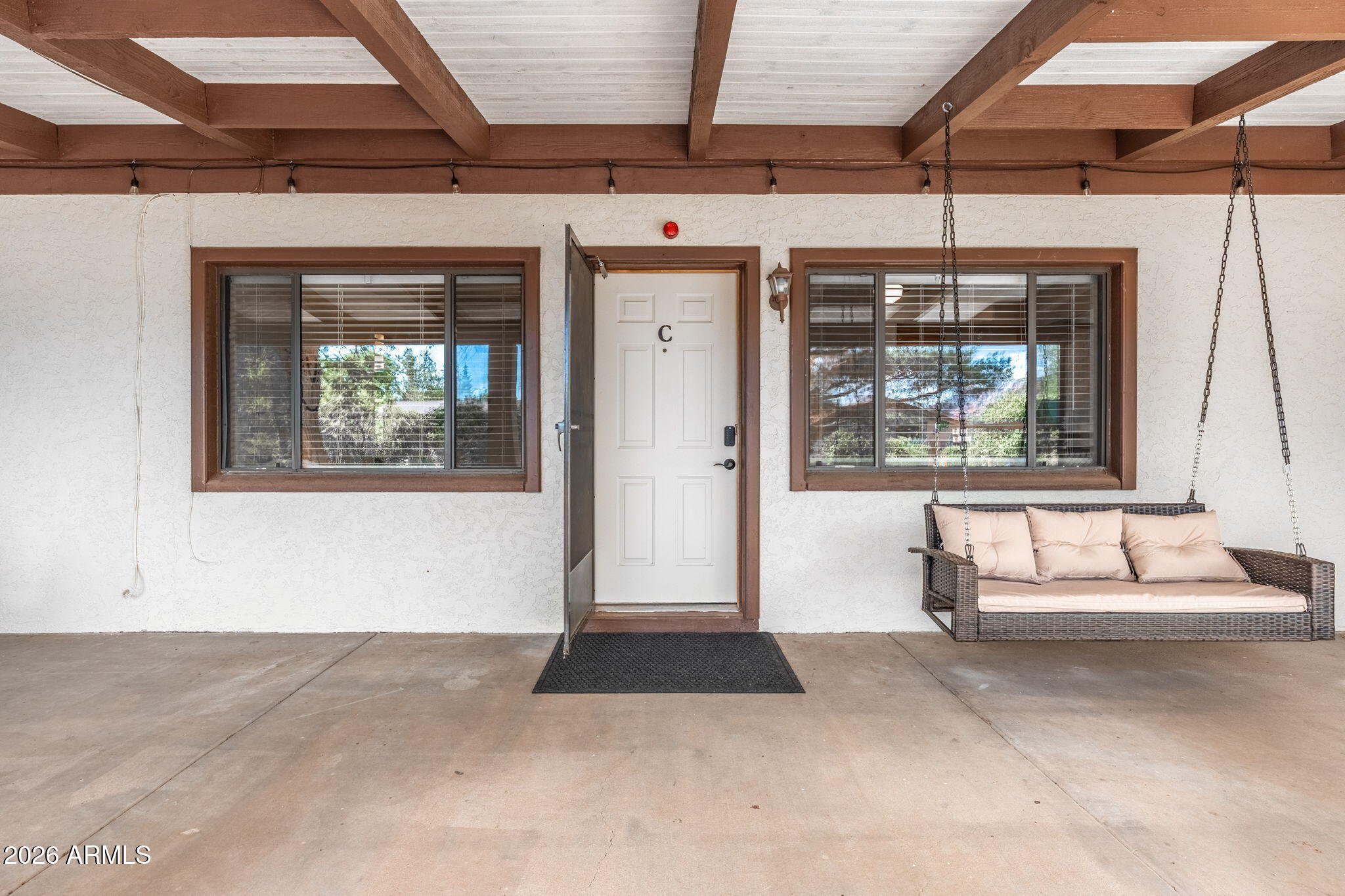 615 Jordan Road Sedona, AZ 86336 - Photo 46 of 82 Unit C front porch