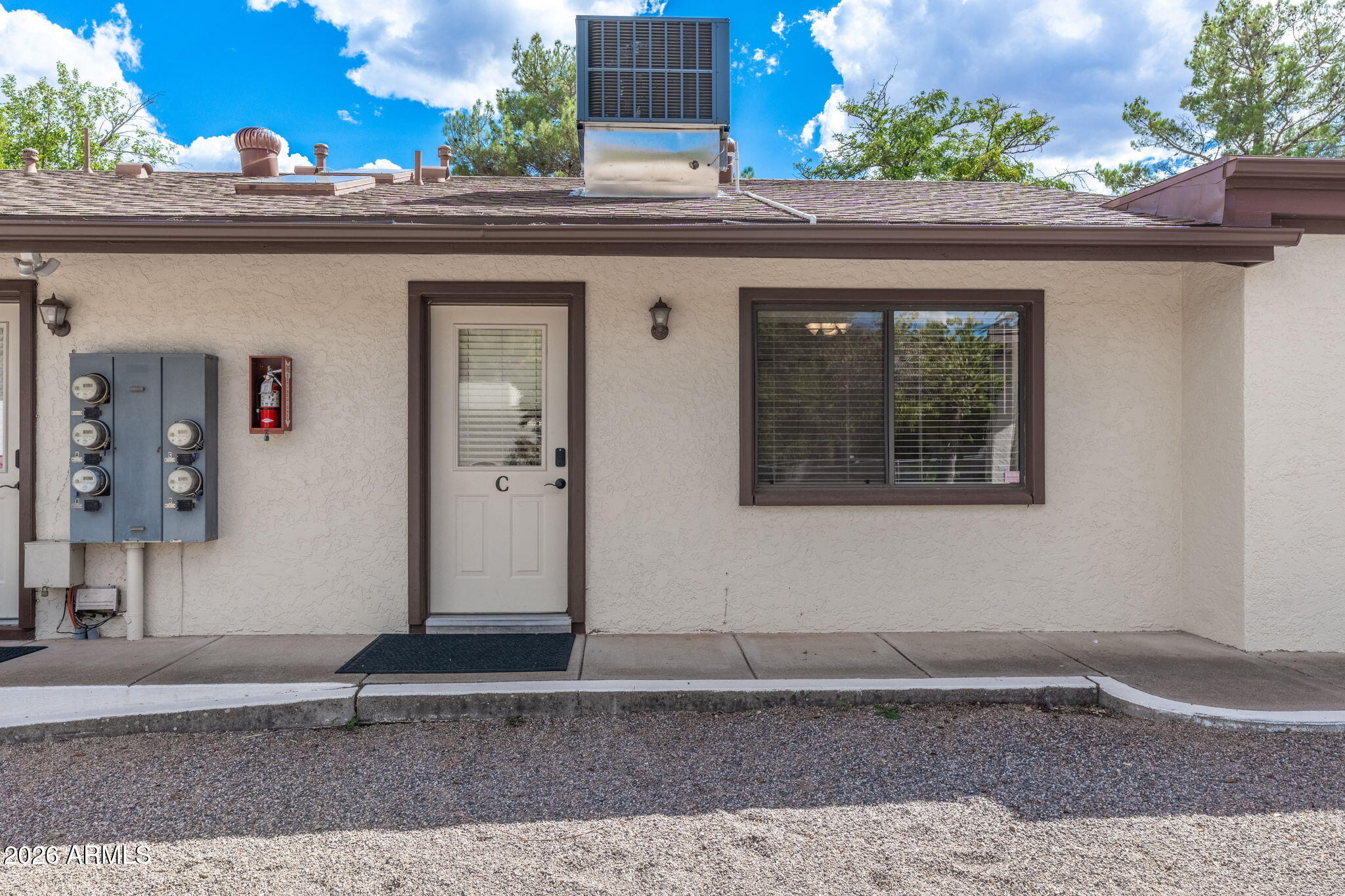 615 Jordan Road Sedona, AZ 86336 - Photo 50 of 88 a front view of a house