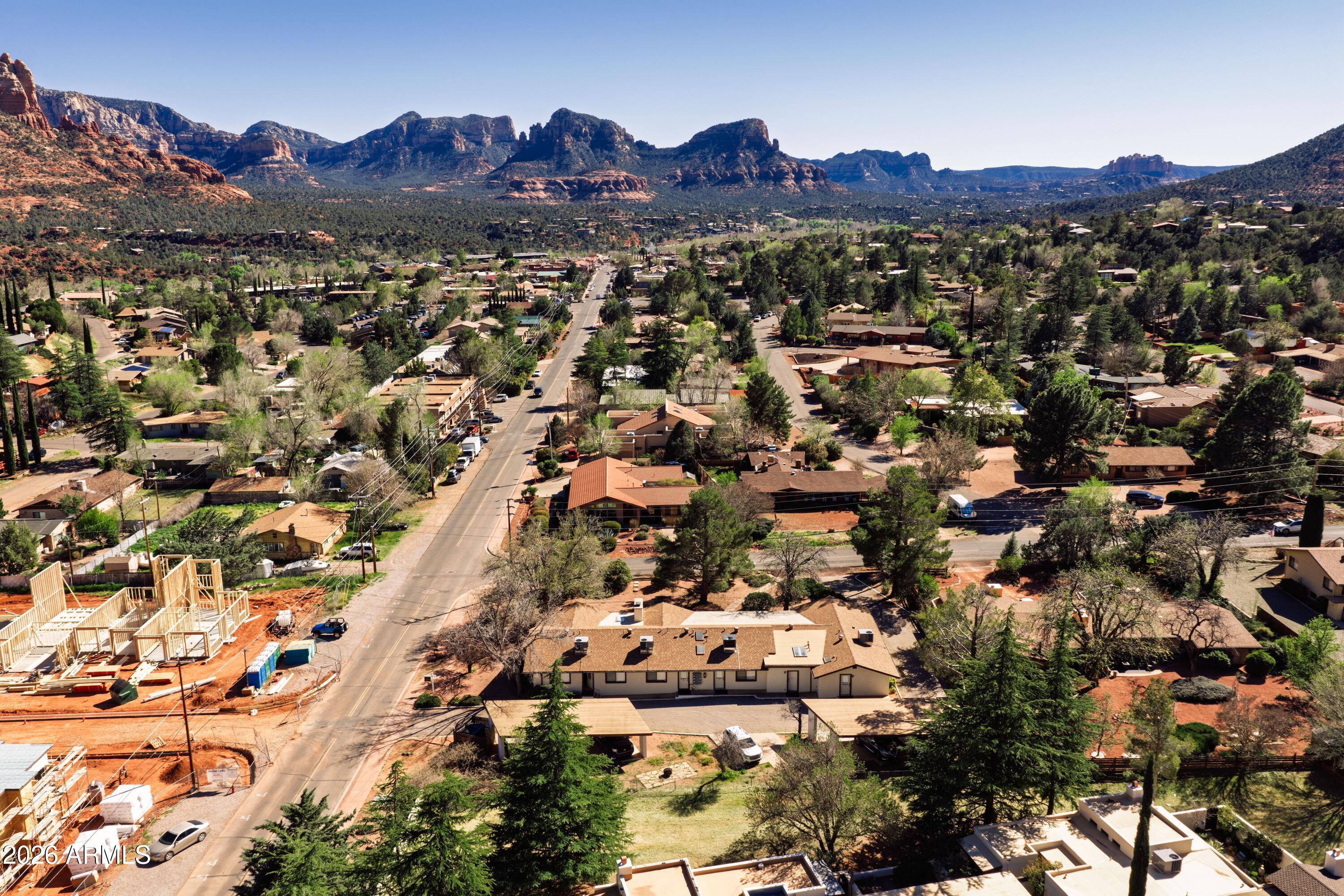 615 Jordan Road Sedona, AZ 86336 - Photo 5 of 88 Aerial view