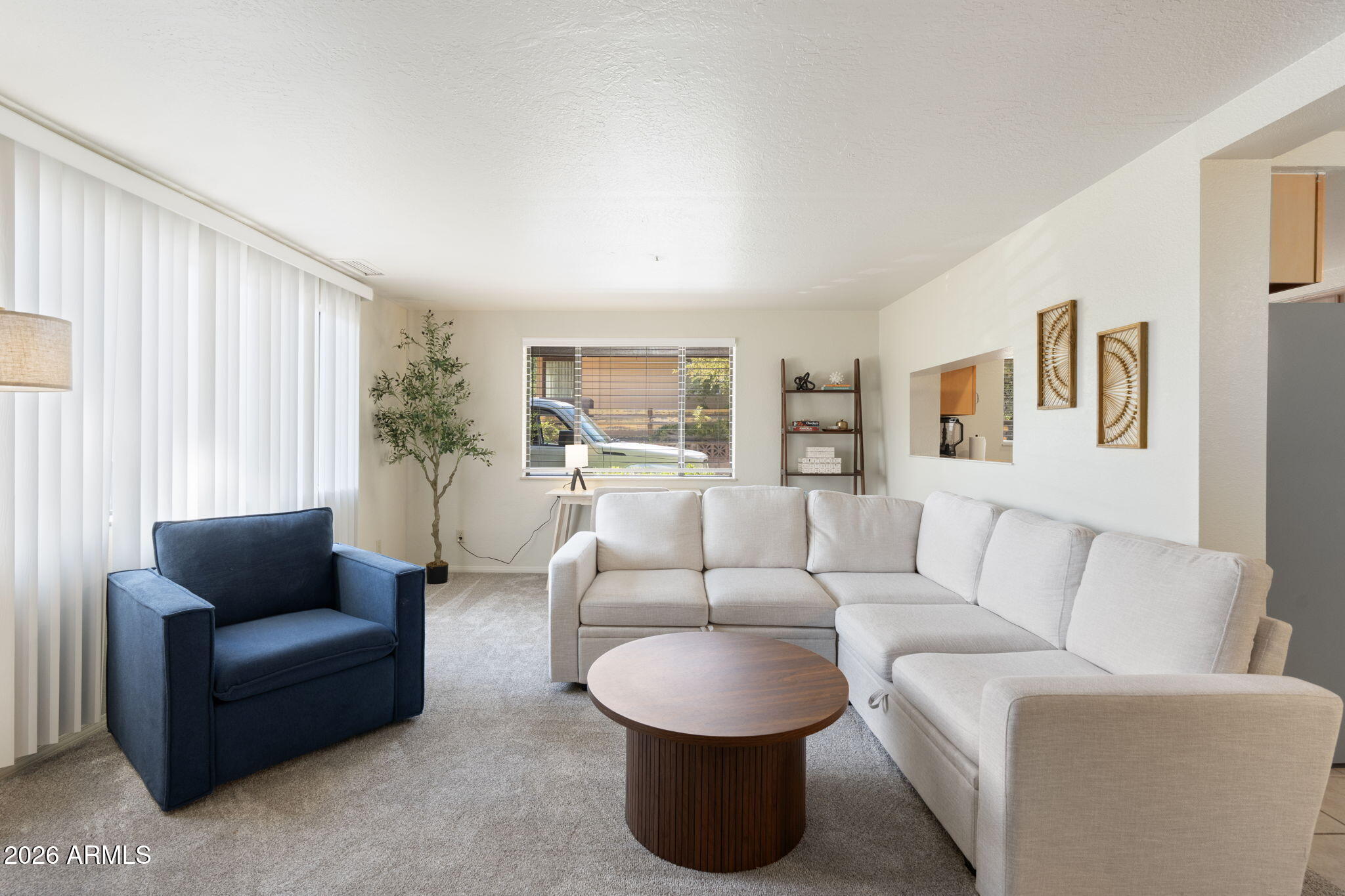 615 Jordan Road Sedona, AZ 86336 - Photo 64 of 82 a living room with furniture and a large window