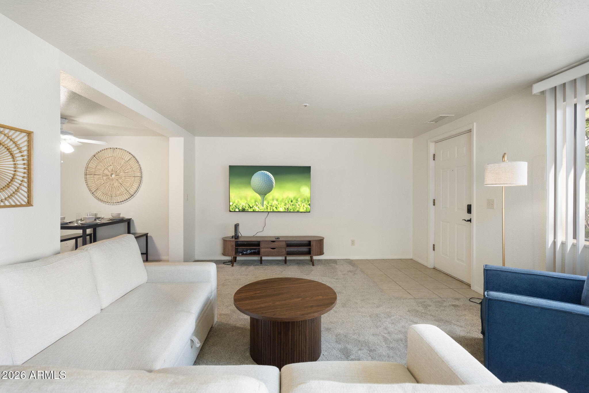 615 Jordan Road Sedona, AZ 86336 - Photo 70 of 88 a living room with furniture and a flat screen tv