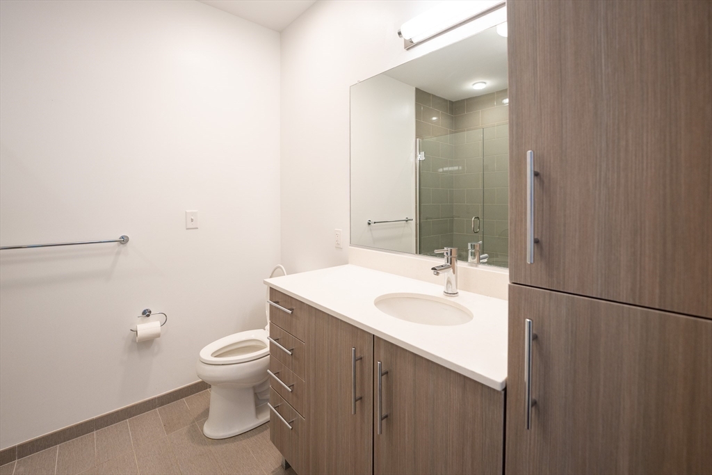 180 Telford Street, Unit 605 Boston, MA 02135 - Photo 11 of 24 a bathroom with a sink and a toilet