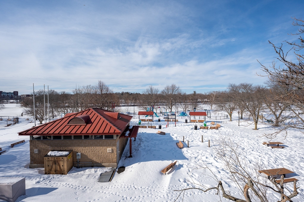 180 Telford Street, Unit 605 Boston, MA 02135 - Photo 23 of 24 a view of a terrace with chairs