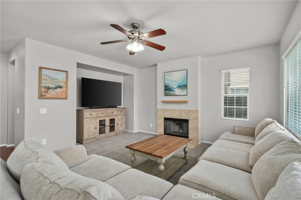 33934 Lily Road Yucaipa, CA 92399 - Photo 11 of 47 Living Room with Fireplace