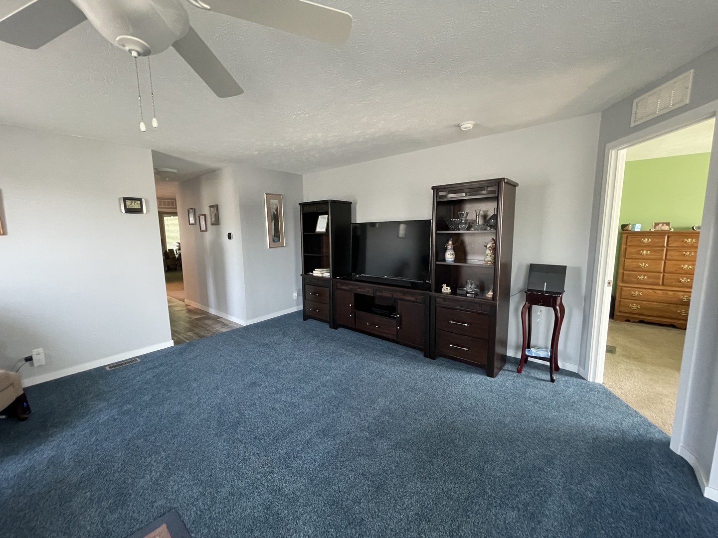 25715 Olympic Drive Monee, IL 60449 - Photo 11 of 19 a living room with furniture and a flat screen tv