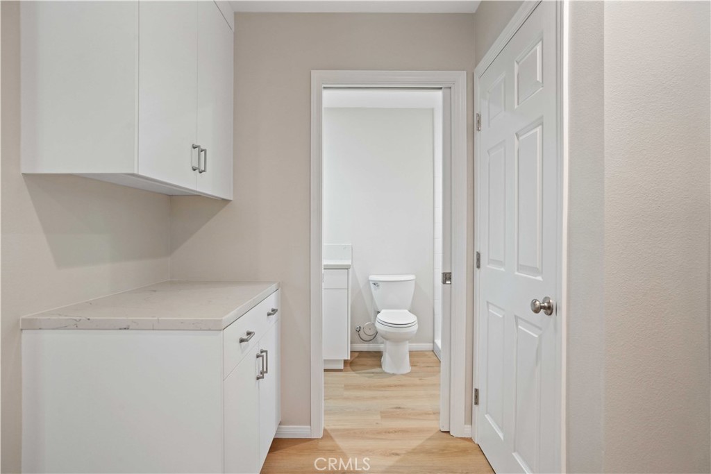 25510 Chisom Lane Stevenson Ranch, CA 91381 - Photo 38 of 53 a bathroom with a sink and a toilet