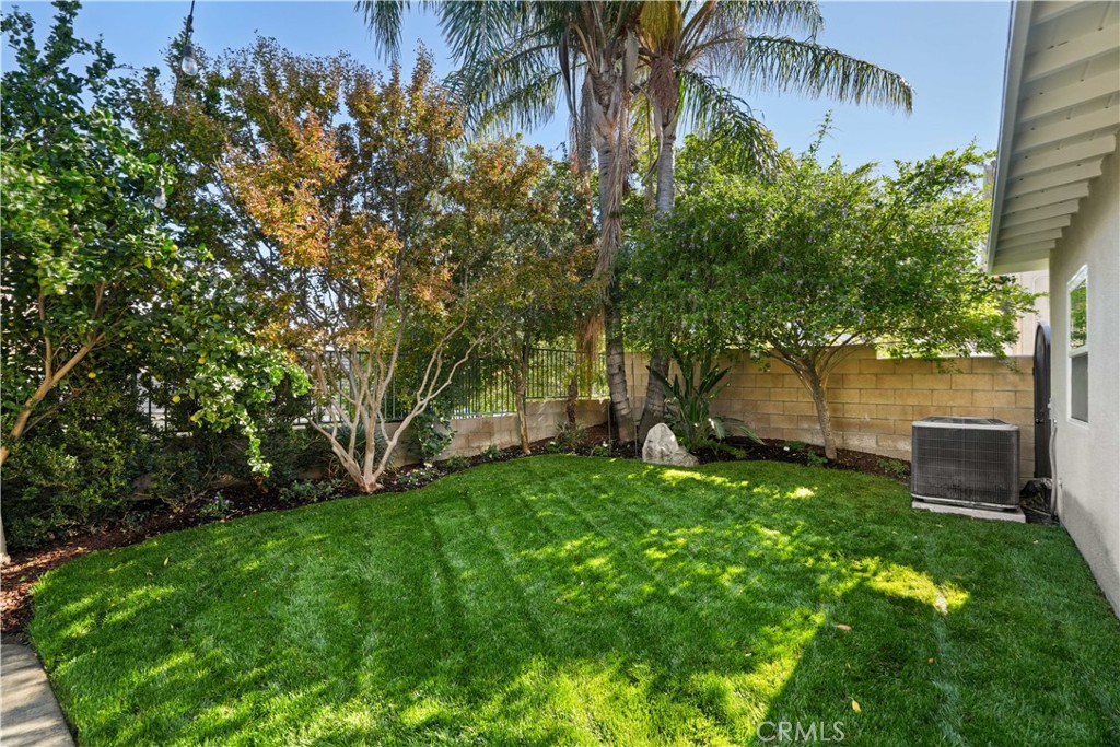 25510 Chisom Lane Stevenson Ranch, CA 91381 - Photo 51 of 53 a view of a backyard with a garden