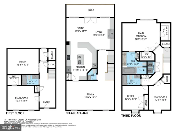 $1,395,000 | 1815 Potomac Greens Drive, Alexandria, VA 22314