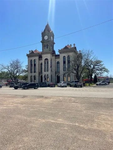a front view of a building