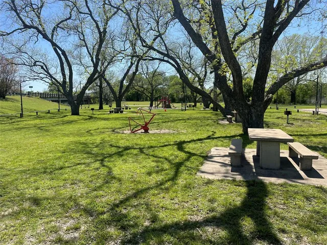 a view of park with tree