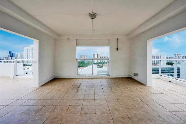 a view of a entryway of the house