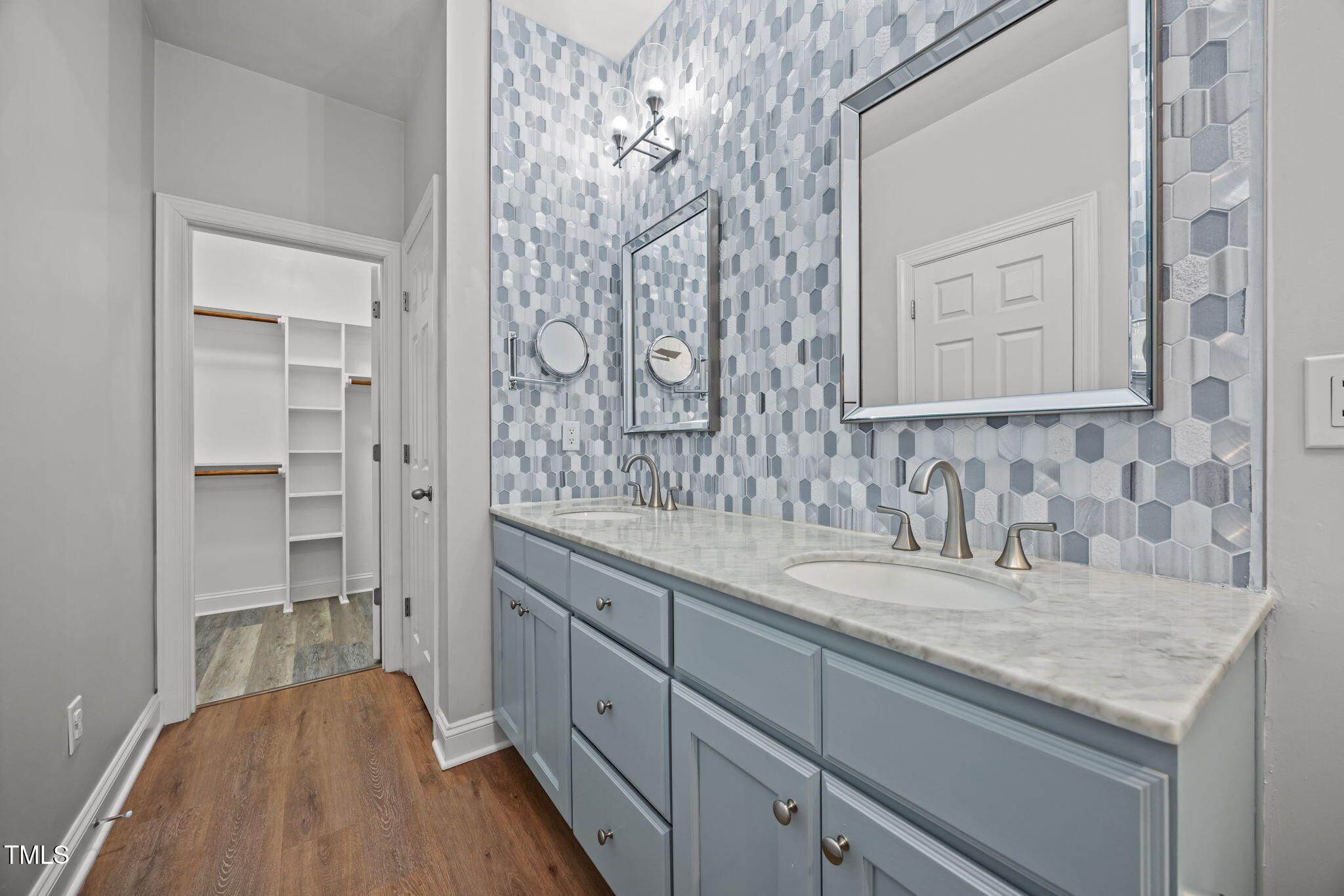 415 Old Farm Road Graham, NC 27253 - Photo 9 of 24 Master Bath closet view