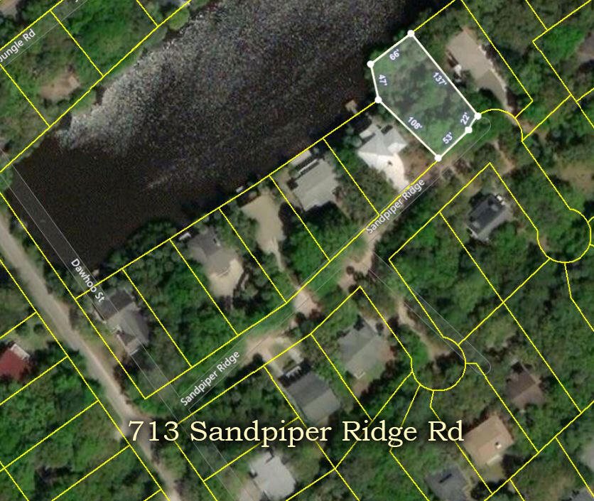 713 Sandpiper Ridge Edisto Island, SC 29438 - Photo 7 of 24 713 Sandpiper Ridge Rd Lot with Dimensio