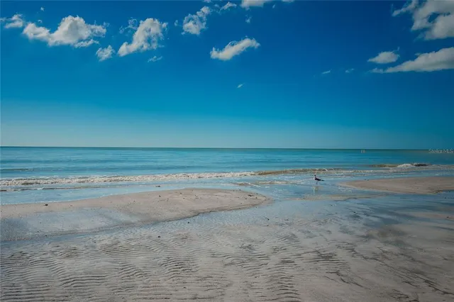 a view of an ocean beach