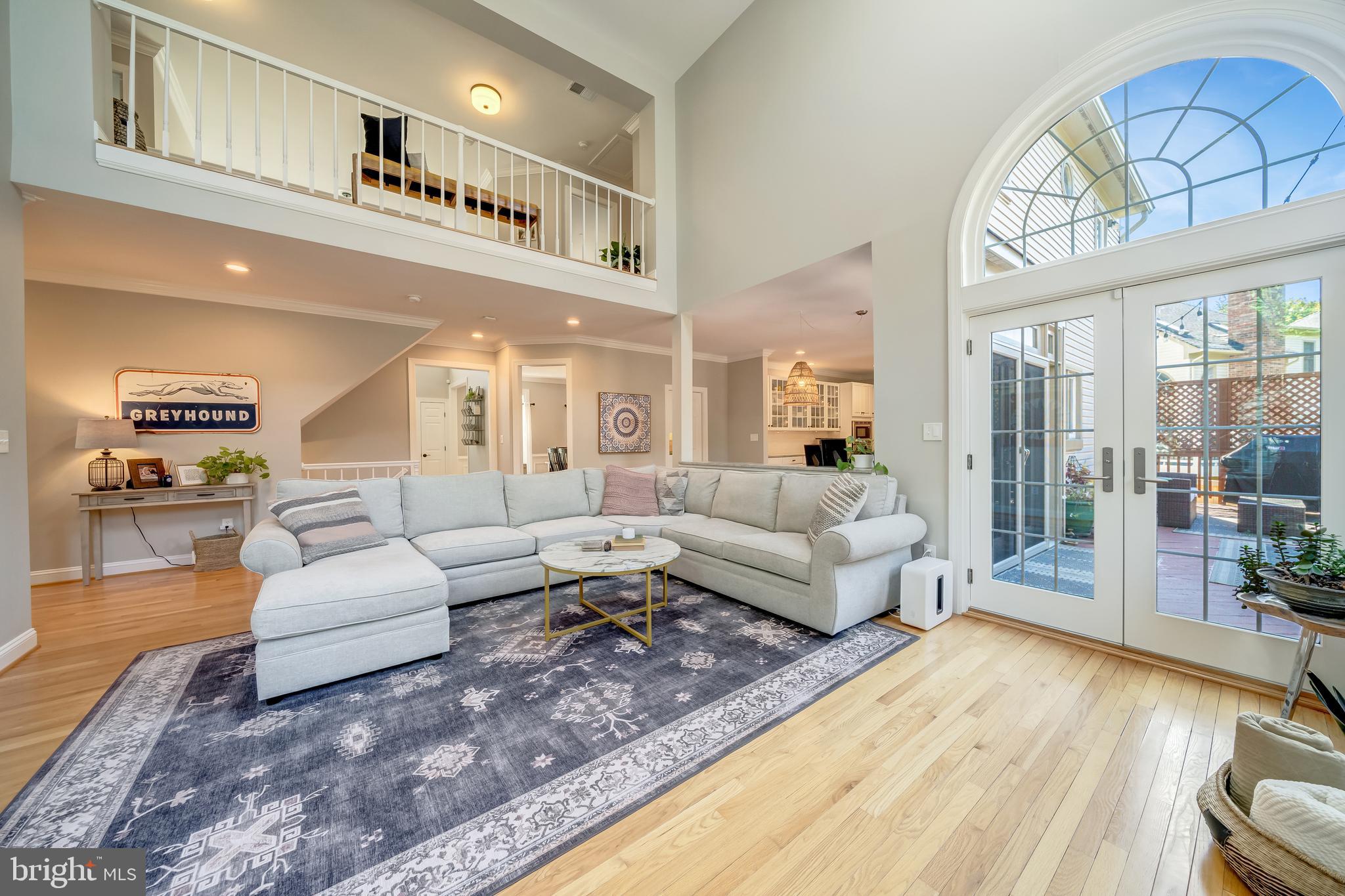 5464 Ashleigh Road Fairfax, VA 22030 - Photo 23 of 85 NEWER FRENCH DOORS EXIT TO THE DECK