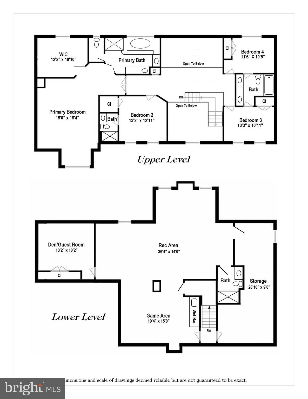 5464 Ashleigh Road Fairfax, VA 22030 - Photo 85 of 85 UPPER & LOWER FLOORPLAN