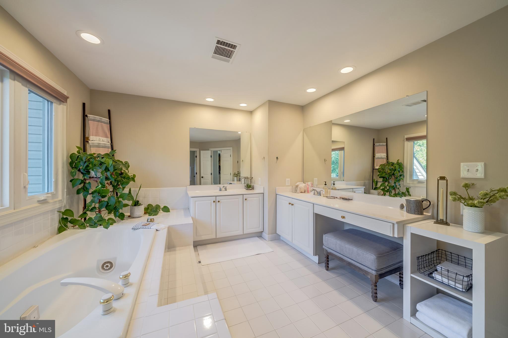 5464 Ashleigh Road Fairfax, VA 22030 - Photo 51 of 85 SPACIOUS PRIMARY BATH WITH DUAL VANITIES