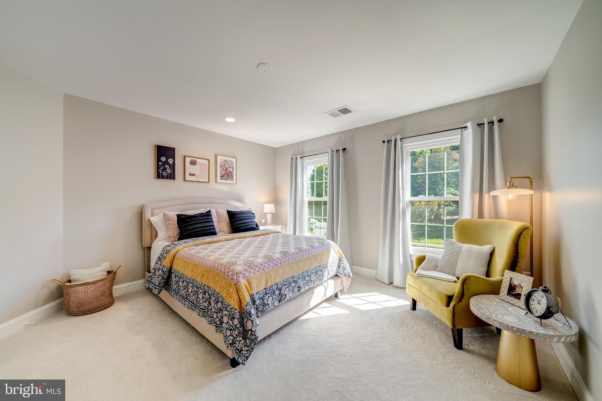 5464 Ashleigh Road Fairfax, VA 22030 - Photo 54 of 85 BEDROOM 2; LED READING LIGHT & FAN PRE-WIRE