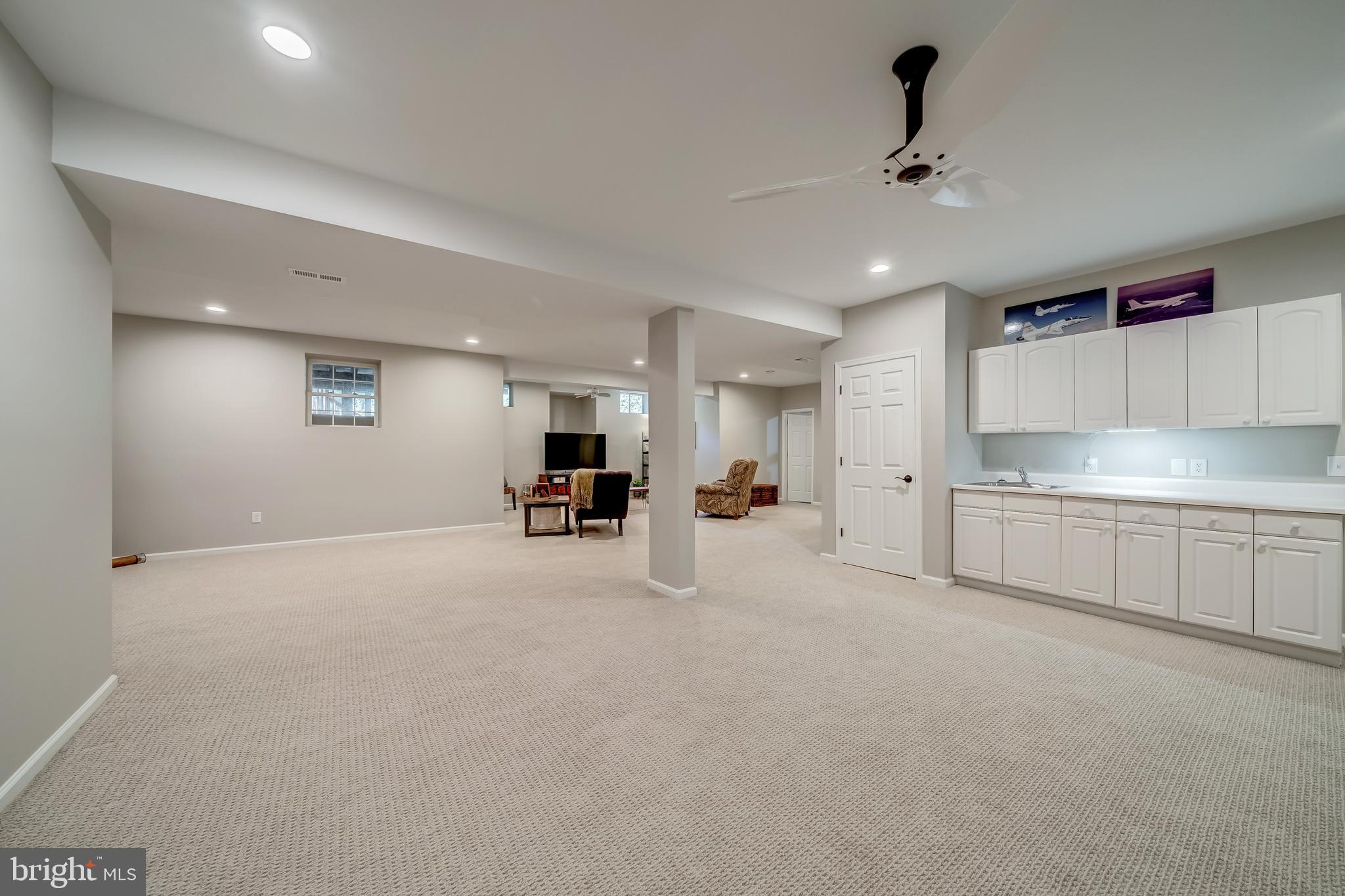 5464 Ashleigh Road Fairfax, VA 22030 - Photo 59 of 85 LOWER LEVEL GAME ROOM AREA