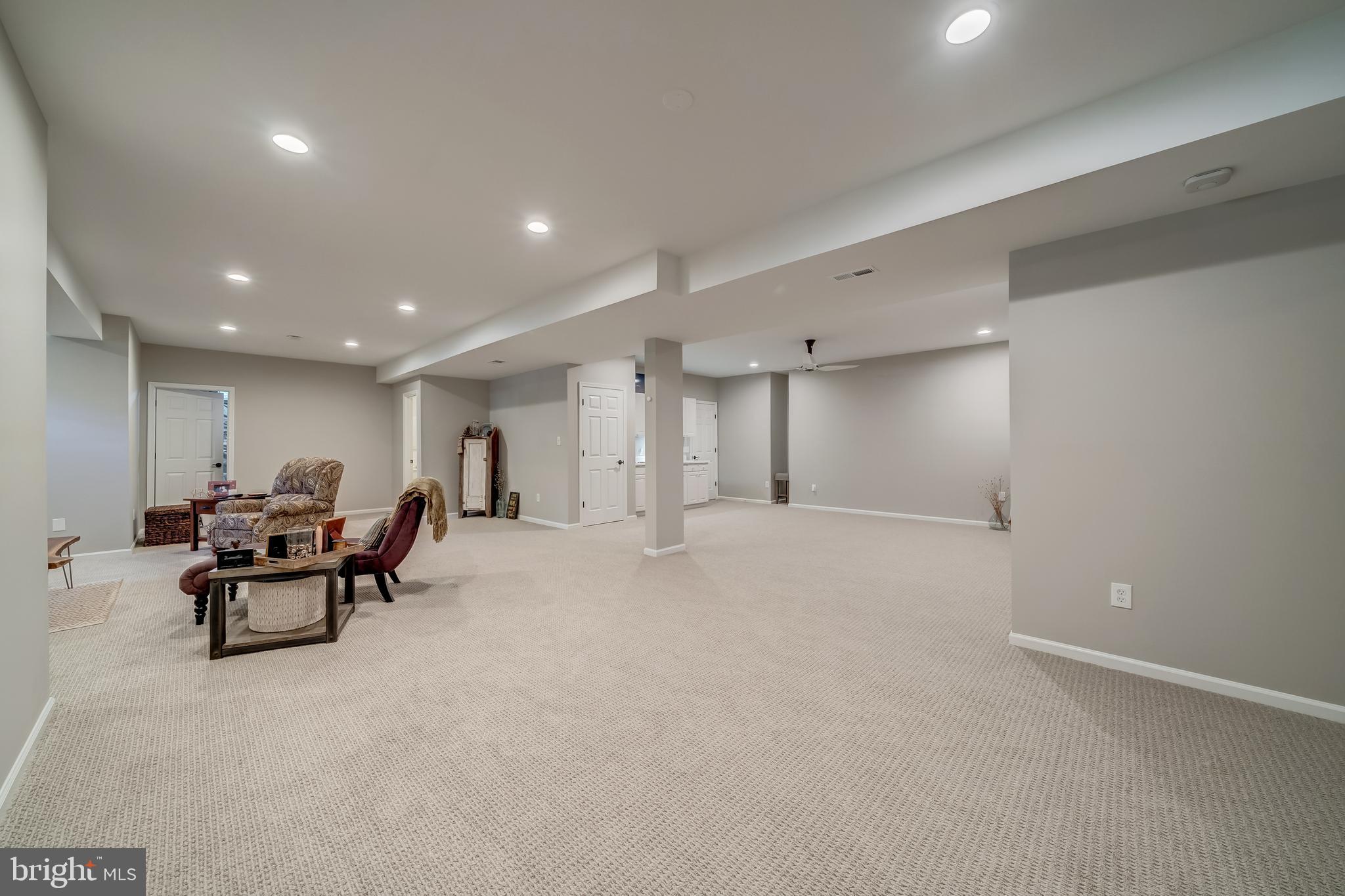 5464 Ashleigh Road Fairfax, VA 22030 - Photo 61 of 85 REC ROOM AREA WITH RECESSED LIGHTS